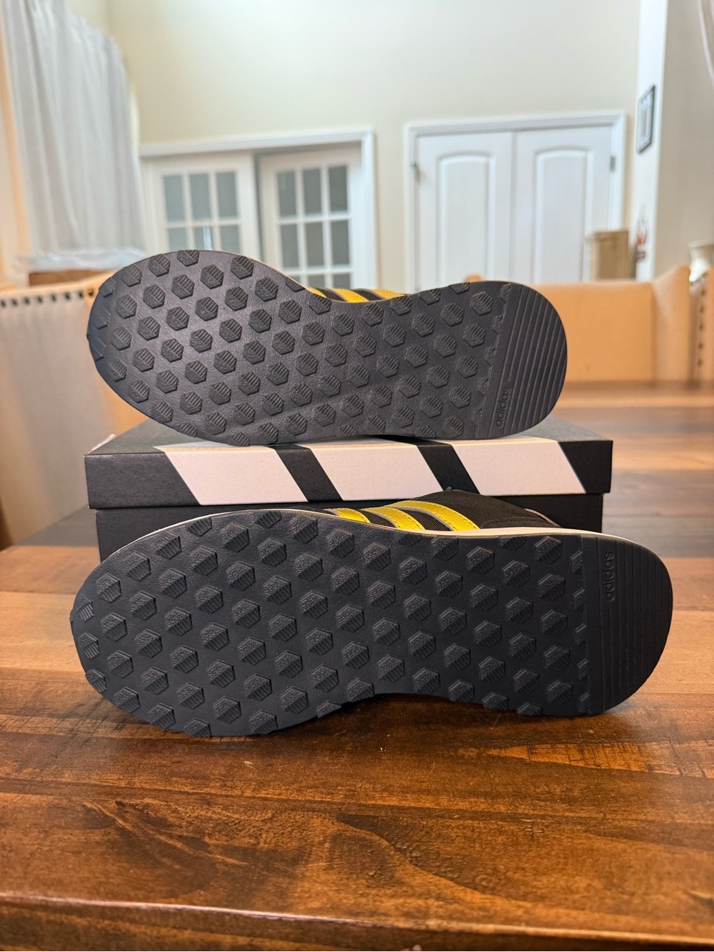 Adidas Run 60s 2.0 'Black Gold' (Style Code: GX1714) - Picture 2 of 3